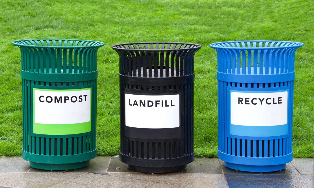 Recycling bins