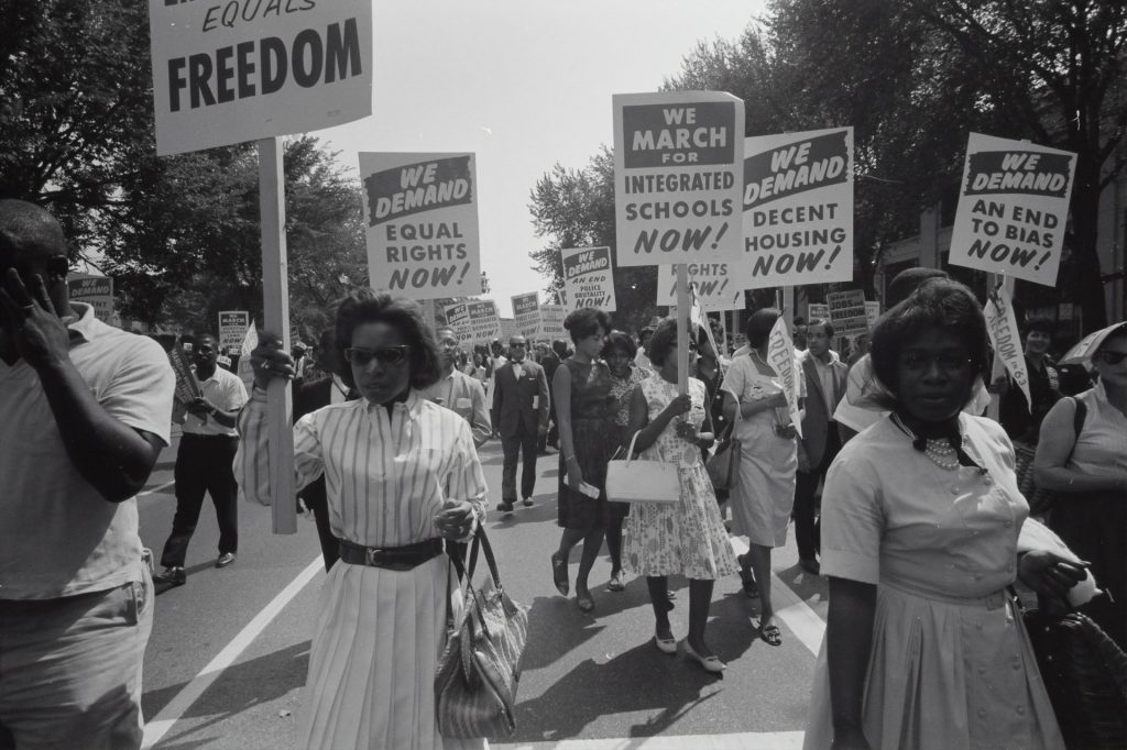 Civil rights march on Washington, D.C.